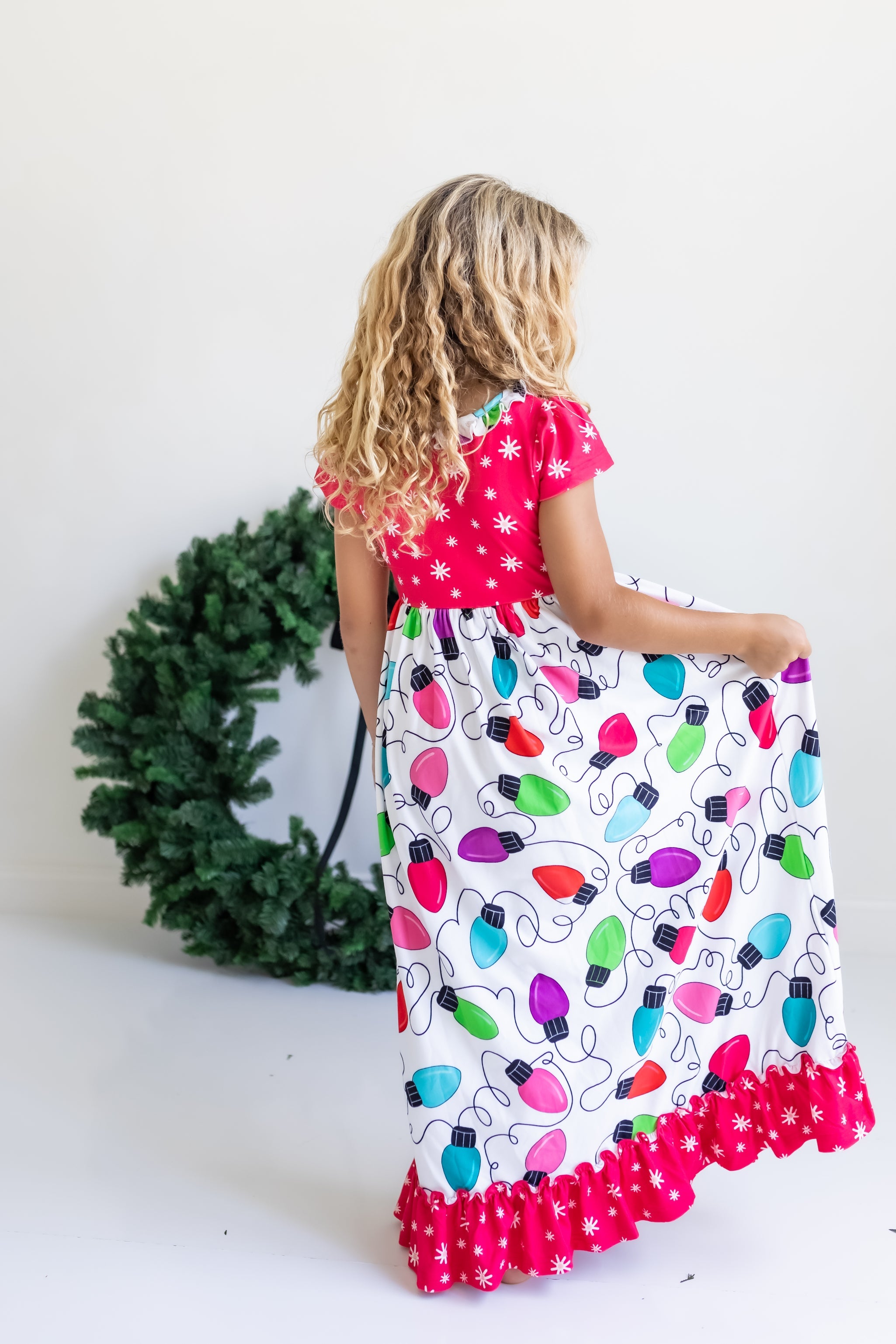 Christmas Lights Lounge Play Gown